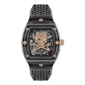 Philipp Plein The $keleton Crystal Automatic Watch Grey Mens